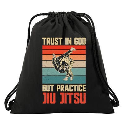 Christian Jiu Jitsu Drawstring Bag