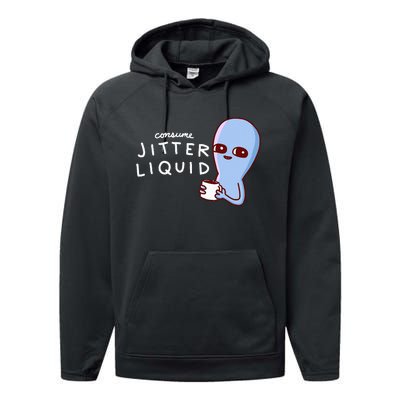 Consume Jitter Liquid Allien Performance Fleece Hoodie