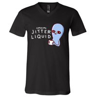 Consume Jitter Liquid Allien V-Neck T-Shirt