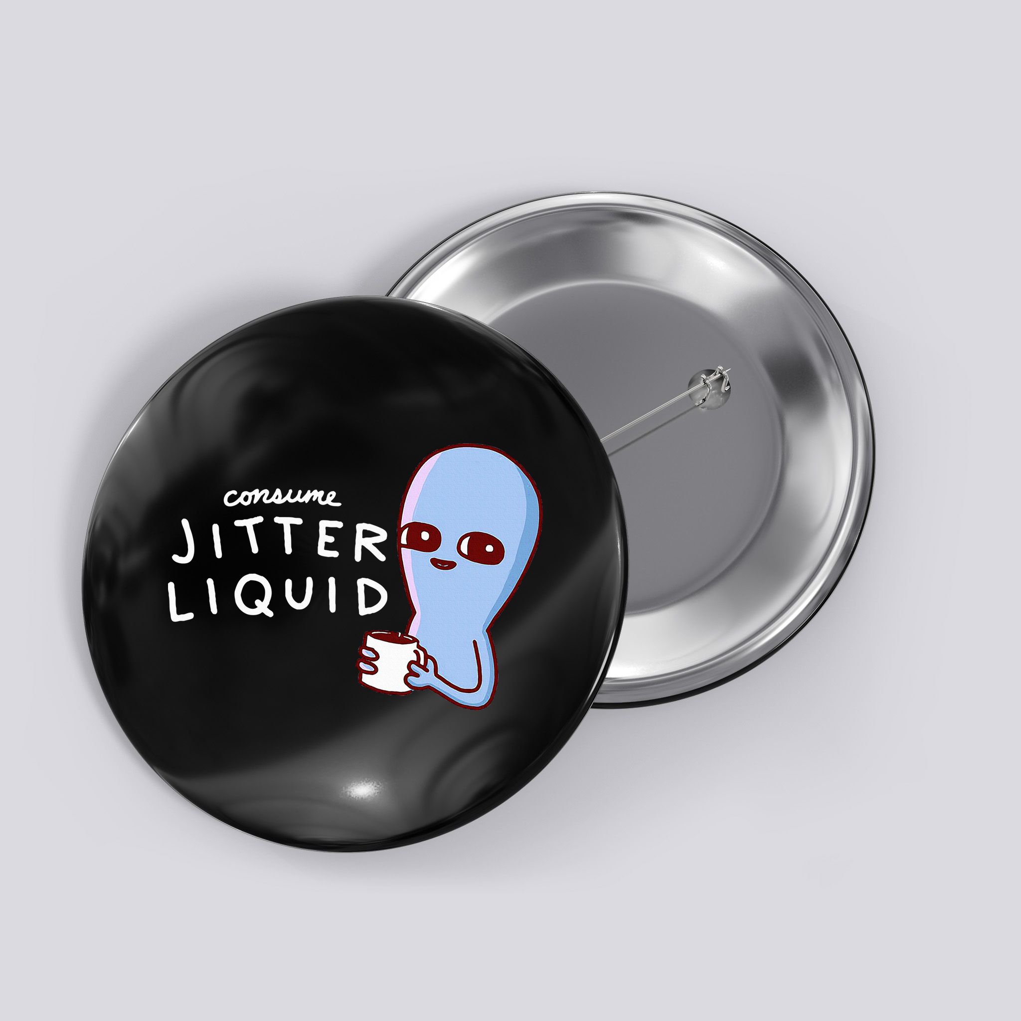 Consume Jitter Liquid Allien Button