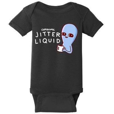 Consume Jitter Liquid Allien Baby Bodysuit