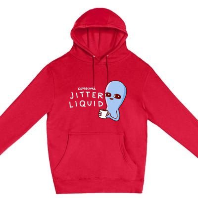 Consume Jitter Liquid Allien Premium Pullover Hoodie