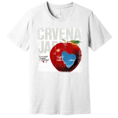 Crvena Jabuka  Lpcover Sarajevo Bosna Music Pop-Rock 70S 80S Yugoslavia Hercegovina Srbija Croatia Hrvatska T-Shirt Premium T-Shirt