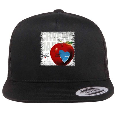 Crvena Jabuka  Lpcover Sarajevo Bosna Music Pop-Rock 70S 80S Yugoslavia Hercegovina Srbija Croatia Hrvatska T-Shirt Flatbill Hat