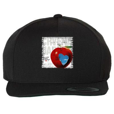 Crvena Jabuka  Lpcover Sarajevo Bosna Music Pop-Rock 70S 80S Yugoslavia Hercegovina Srbija Croatia Hrvatska T-Shirt Wool Snapback Cap