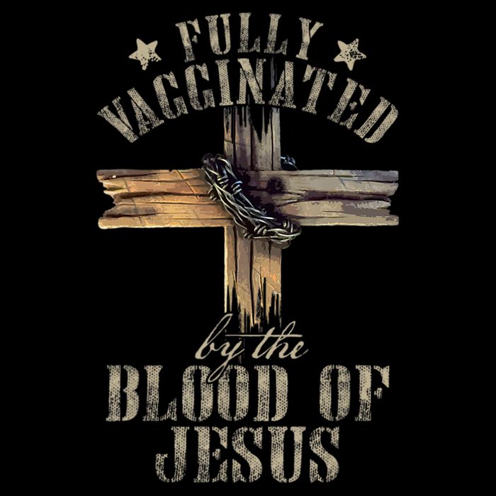 Christian Jesus Lover Fully Vaccinated By The Blood Of Jesus Impact Tech Backpack