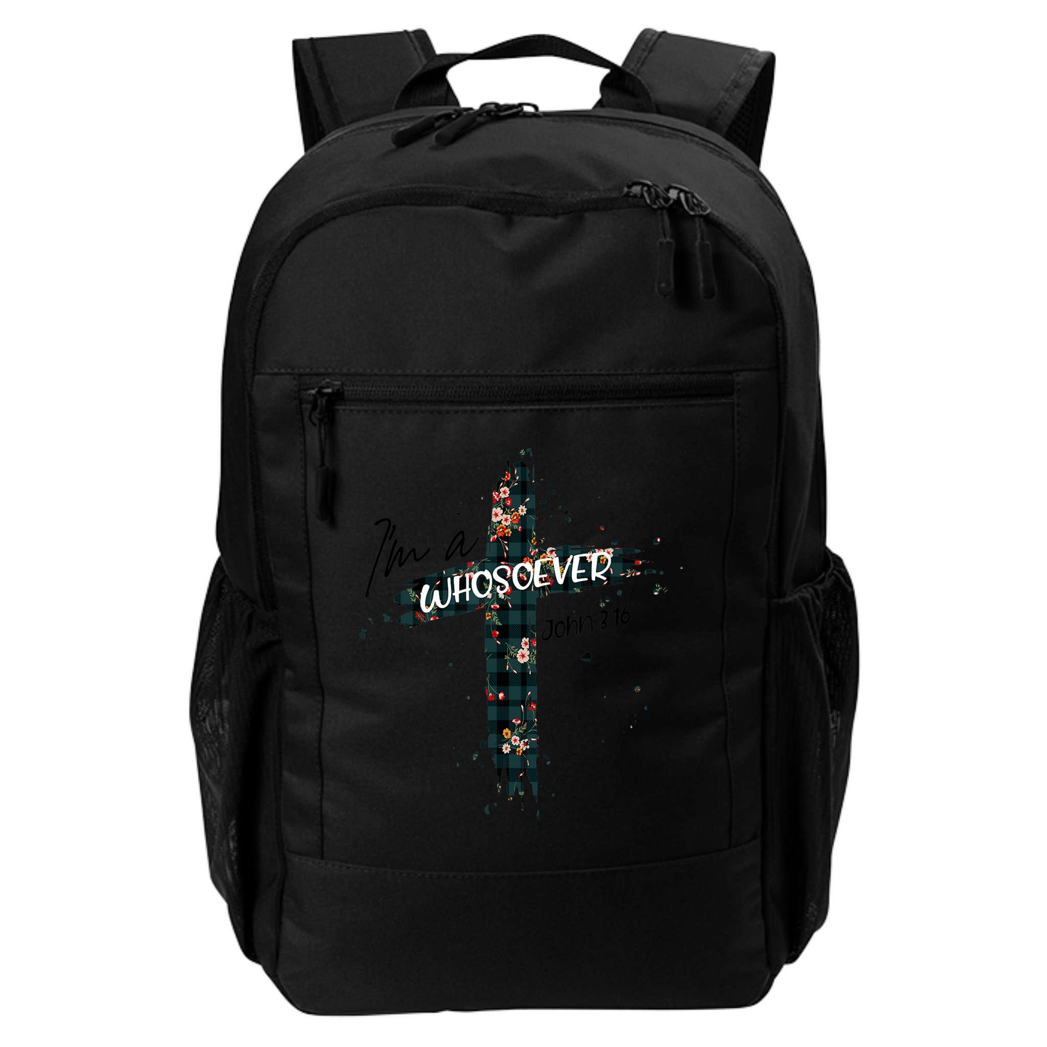 Christian Jesus Lovers Bible Quote John 316 I'm Whosoever Backpack