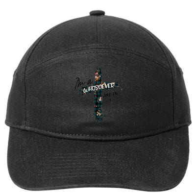 Christian Jesus Lovers Bible Quote John 316 I'm Whosoever 7-Panel Snapback Hat