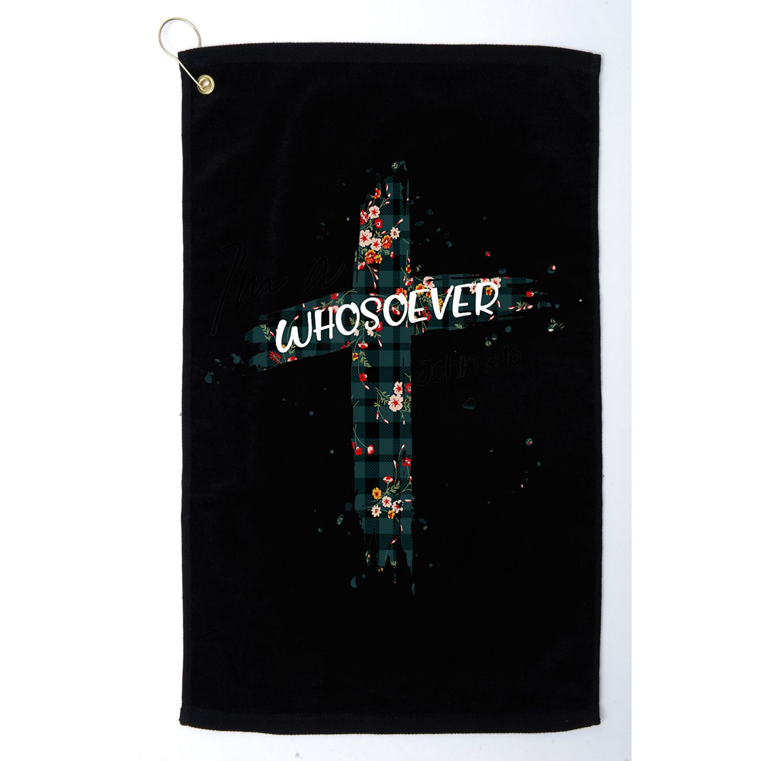 Christian Jesus Lovers Bible Quote John 316 I'm Whosoever Golf Towel