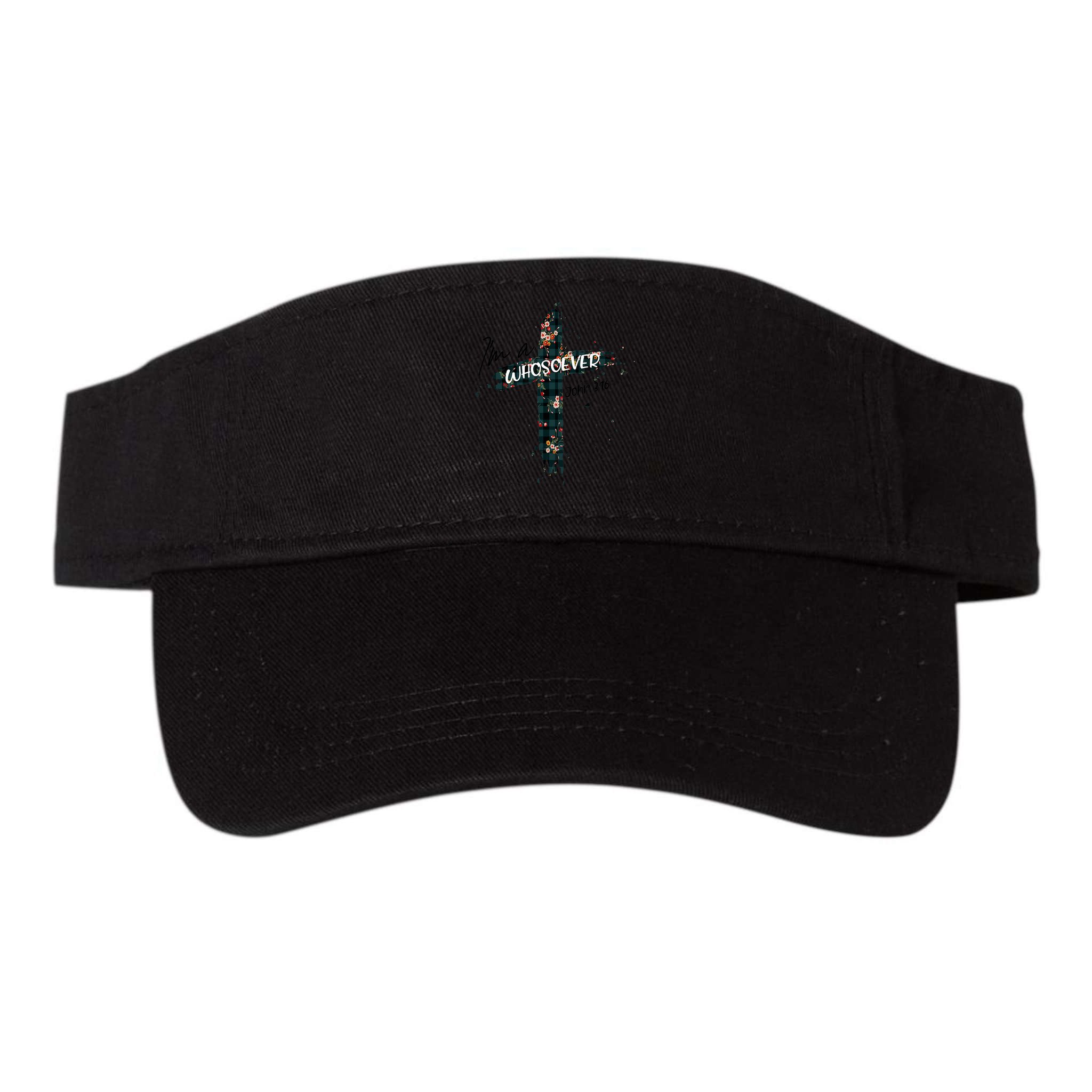 Christian Jesus Lovers Bible Quote John 316 I'm Whosoever Visor