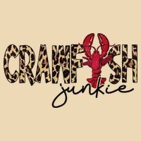 Crawfish Junkie Leopard Cheetah Crawfish Lover Zip Tote Bag