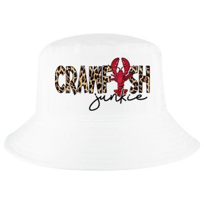 Crawfish Junkie Leopard Cheetah Crawfish Lover Cool Comfort Performance Bucket Hat