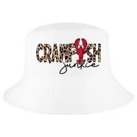 Crawfish Junkie Leopard Cheetah Crawfish Lover Cool Comfort Performance Bucket Hat