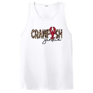 Crawfish Junkie Leopard Cheetah Crawfish Lover PosiCharge Competitor Tank