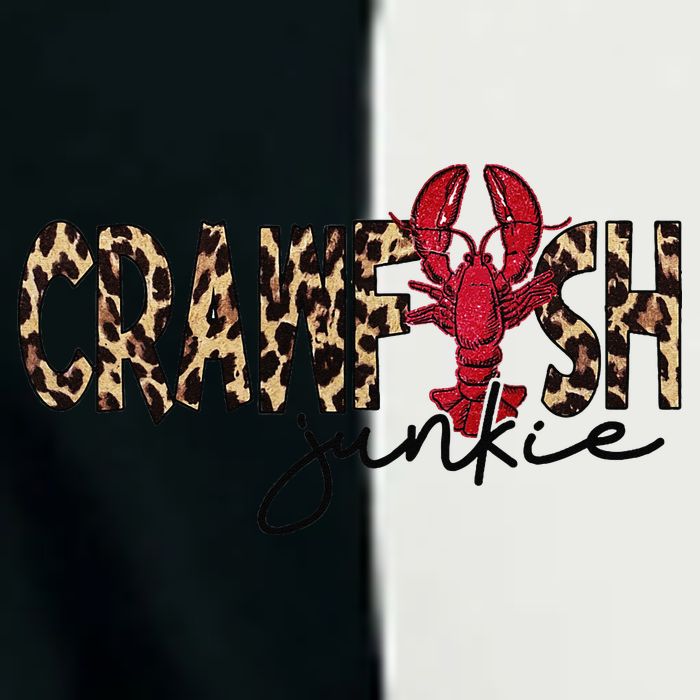 Crawfish Junkie Leopard Cheetah Crawfish Lover Infant Baby Jersey Bodysuit
