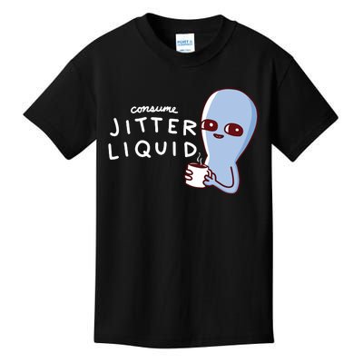 Consume Jitter Liquid Kids T-Shirt