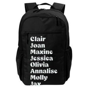 Clair Joan Maxine Jessica Olivia Annalise Molly Jax Daily Commute Backpack