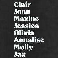 Clair Joan Maxine Jessica Olivia Annalise Molly Jax 11oz C Handle Ceramic Mug