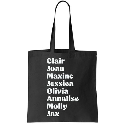 Clair Joan Maxine Jessica Olivia Annalise Molly Jax Bag