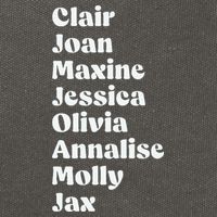 Clair Joan Maxine Jessica Olivia Annalise Molly Jax Cotton Canvas Backpack