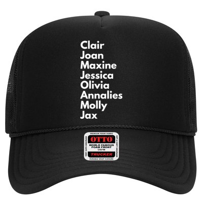 Clair Joan Maxine Jessica Olivia Annalies Molly Jax Trucker Hat