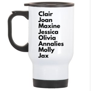 Clair Joan Maxine Jessica Olivia Annalies Molly Jax Stainless Steel Travel Mug