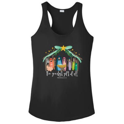 Christian Jesus Merry Christmas Xmas Holiday Pajamas Family Ladies PosiCharge Competitor Racerback Tank