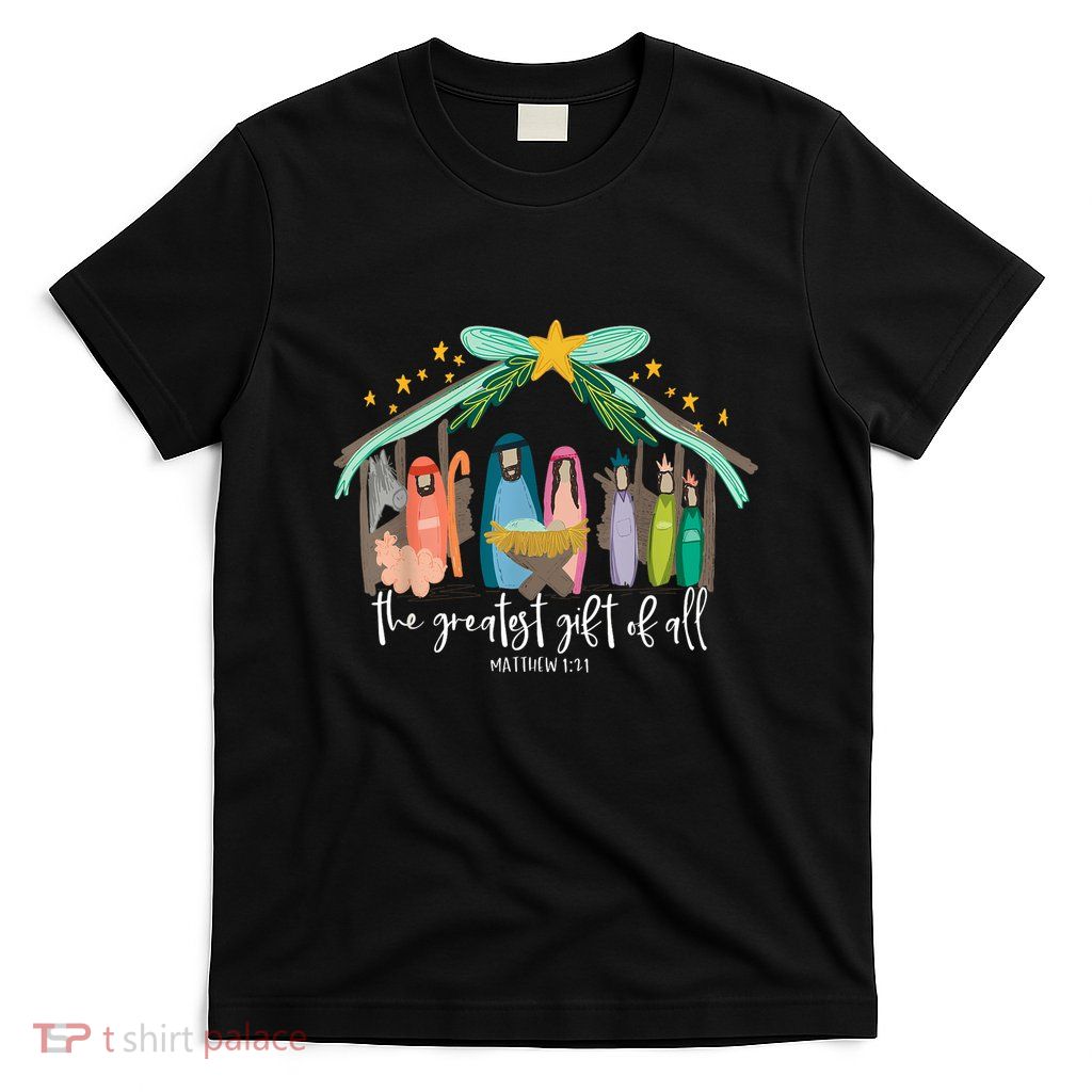 Christian Jesus Merry Christmas Xmas Holiday Pajamas Family T-Shirt