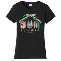 Christian Jesus Merry Christmas Xmas Holiday Pajamas Family Women's T-Shirt