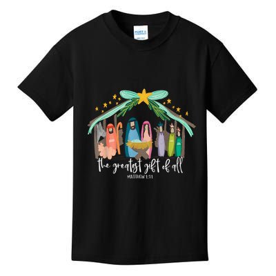 Christian Jesus Merry Christmas Xmas Holiday Pajamas Family Kids T-Shirt