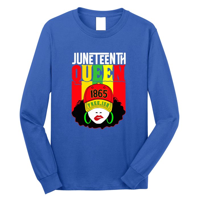 Celebrate Juneteenth Messy Bun Black Women Queen Juneteenth Gift African Pride Long Sleeve Shirt