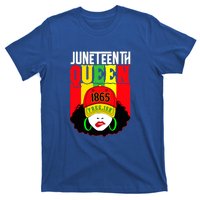 Celebrate Juneteenth Messy Bun Black Women Queen Juneteenth Gift African Pride T-Shirt