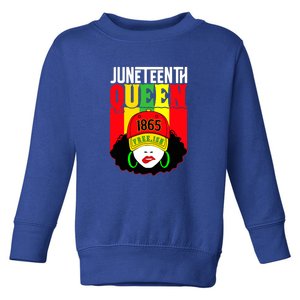 Celebrate Juneteenth Messy Bun Black Women Queen Juneteenth Gift African Pride Toddler Sweatshirt