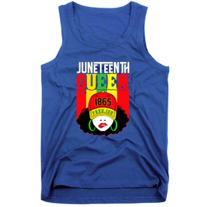 Celebrate Juneteenth Messy Bun Black Women Queen Juneteenth Gift African Pride Tank Top