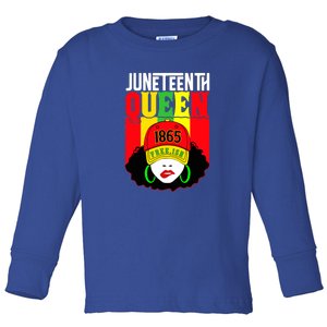 Celebrate Juneteenth Messy Bun Black Women Queen Juneteenth Gift African Pride Toddler Long Sleeve Shirt