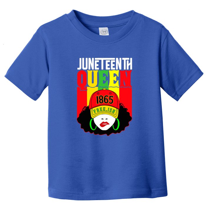 Celebrate Juneteenth Messy Bun Black Women Queen Juneteenth Gift African Pride Toddler T-Shirt