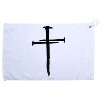 Christian Jesus Nail Cross Grommeted Golf Towel