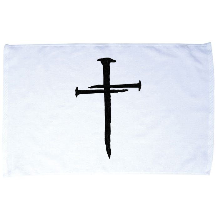 Christian Jesus Nail Cross Microfiber Hand Towel