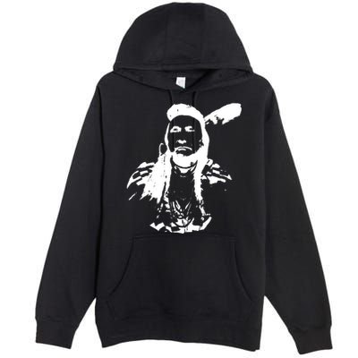 Chief Joseph Nez Perce Native American Indian History Hero Gift Premium Pullover Hoodie