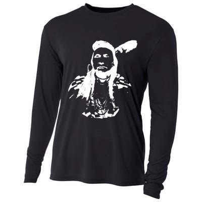Chief Joseph Nez Perce Native American Indian History Hero Gift Cooling Performance Long Sleeve Crew