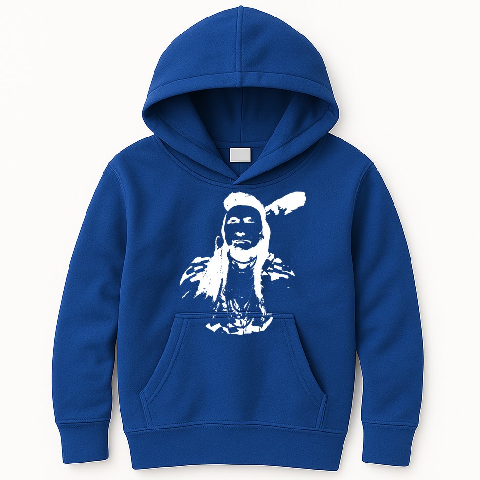 Chief Joseph Nez Perce Native American Indian History Hero Gift Kids Hoodie