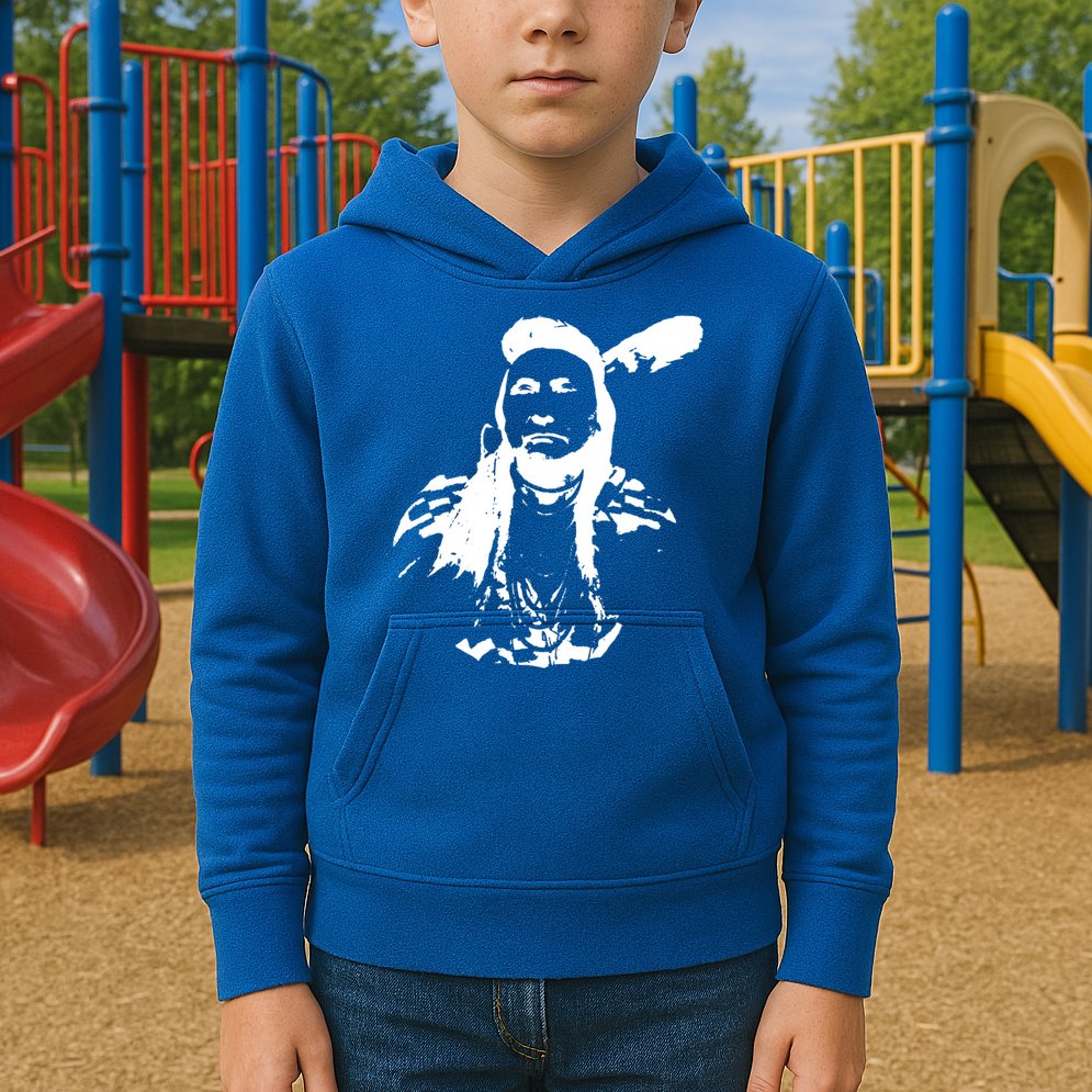 Chief Joseph Nez Perce Native American Indian History Hero Gift Kids Hoodie