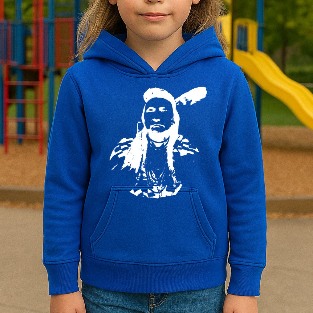 Chief Joseph Nez Perce Native American Indian History Hero Gift Kids Hoodie