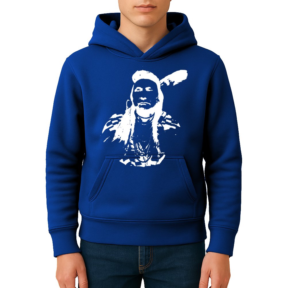 Chief Joseph Nez Perce Native American Indian History Hero Gift Kids Hoodie
