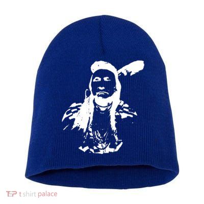 Chief Joseph Nez Perce Native American Indian History Hero Gift Short Acrylic Beanie