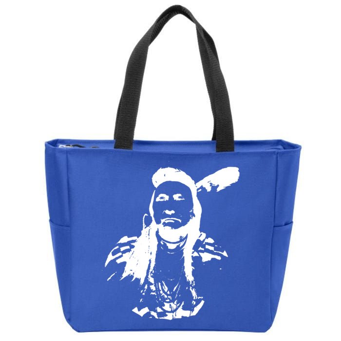 Chief Joseph Nez Perce Native American Indian History Hero Gift Zip Tote Bag