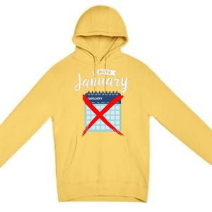 Calender January New Year 2025 Personal Organisers Funny Premium Pullover Hoodie