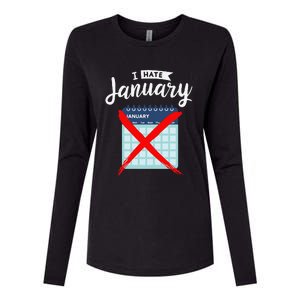 Calender January New Year 2025 Personal Organisers Funny Womens Cotton Relaxed Long Sleeve T-Shirt