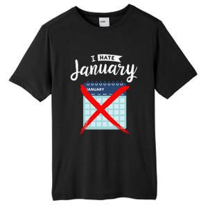 Calender January New Year 2025 Personal Organisers Funny Tall Fusion ChromaSoft Performance T-Shirt