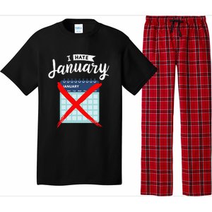 Calender January New Year 2025 Personal Organisers Funny Pajama Set